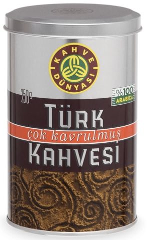Café turco torrado escuro Kahve Dunyasi - 250g