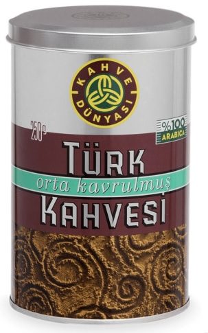Café turco torrado médio Kahve Dunyasi - 250g