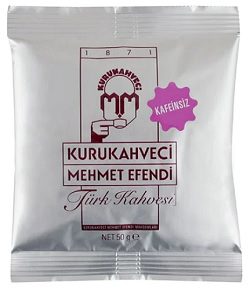 Café turco descafeinado KuruKahveci Mehmet Efendi 50g