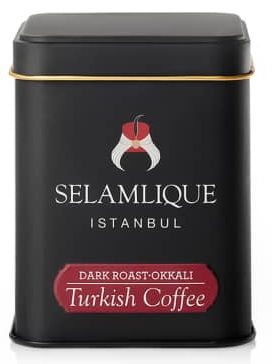 Caixa de café turco torrado escuro Selamlique - 125g