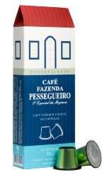 Café em cápsulas descafeinado marca de café Fazenda Pessegueiro