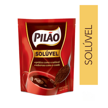 Café Solúvel Pilão Sachê 50g