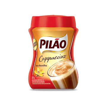 Cappuccino Pilão Baunilha 200g
